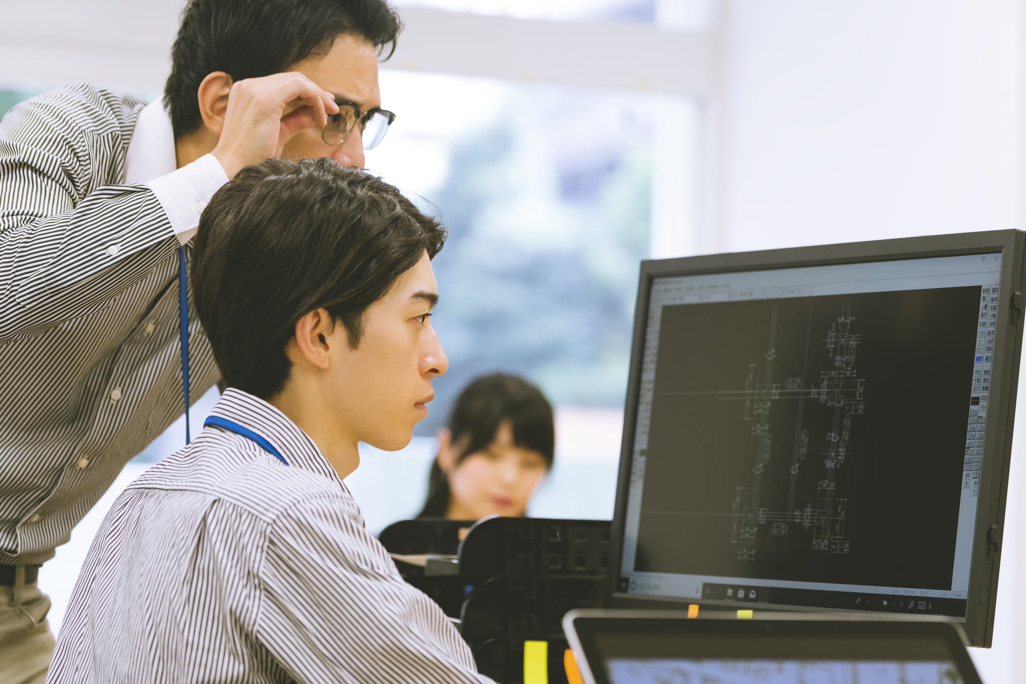土木CAD／福島県双葉郡大熊町：プラント（維持管理）（SRC造）