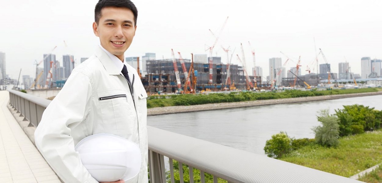 建築施工管理／大阪府大阪市中央区：工場・物流センター（S造）
